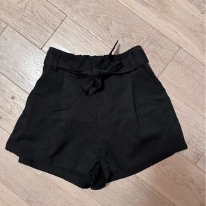 Flowy Black Shorts from Revolve